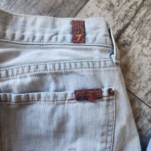 7 for all of man kind bell bottom jeans